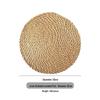 Abay 30CM Linen Woven Placemat & Coaster Set (3-Pack)