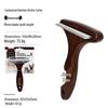 Solid Wood Antique Pet Comb for Cat and Dog Grooming