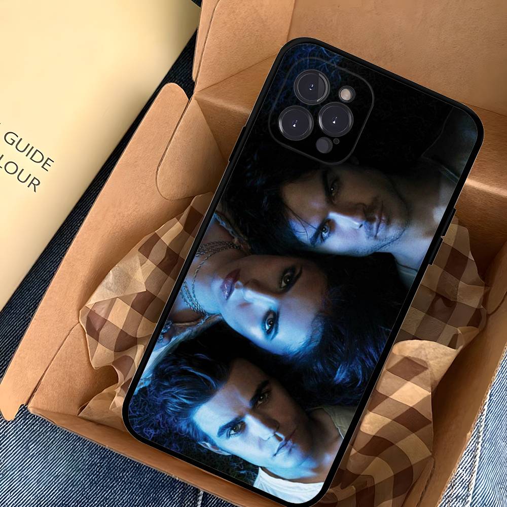 

Чехол для телефона The Vampire Diaries для iPhone 17 16 14 15 13 12 11 Pro Max Plus Силиконовый Мягкий Чехол iPhone 15 pro