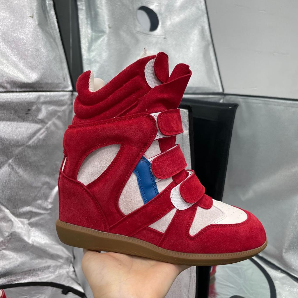 Actual Photos of Celebrity's Same Style Women's High-top Shoes