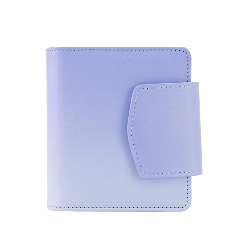 Gradient 1-Pocket Mini 3inch Photo Card Album Cute Single Slot Binder for K-pop Photocards Polaroid Pictures Small Card Holder