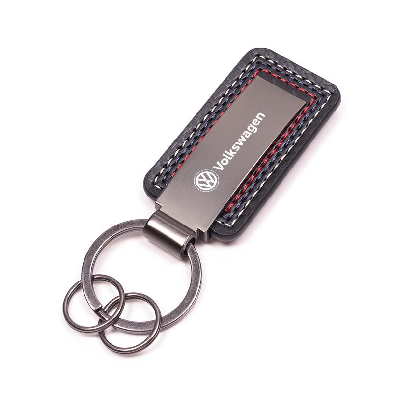 Luxury Metal Car Emblem Keyring Keychains For VW Golf Polo Tiguan Touran Jetta GTI Passat CC T5 Scirocco Arteon Magotan T-Cross RH5