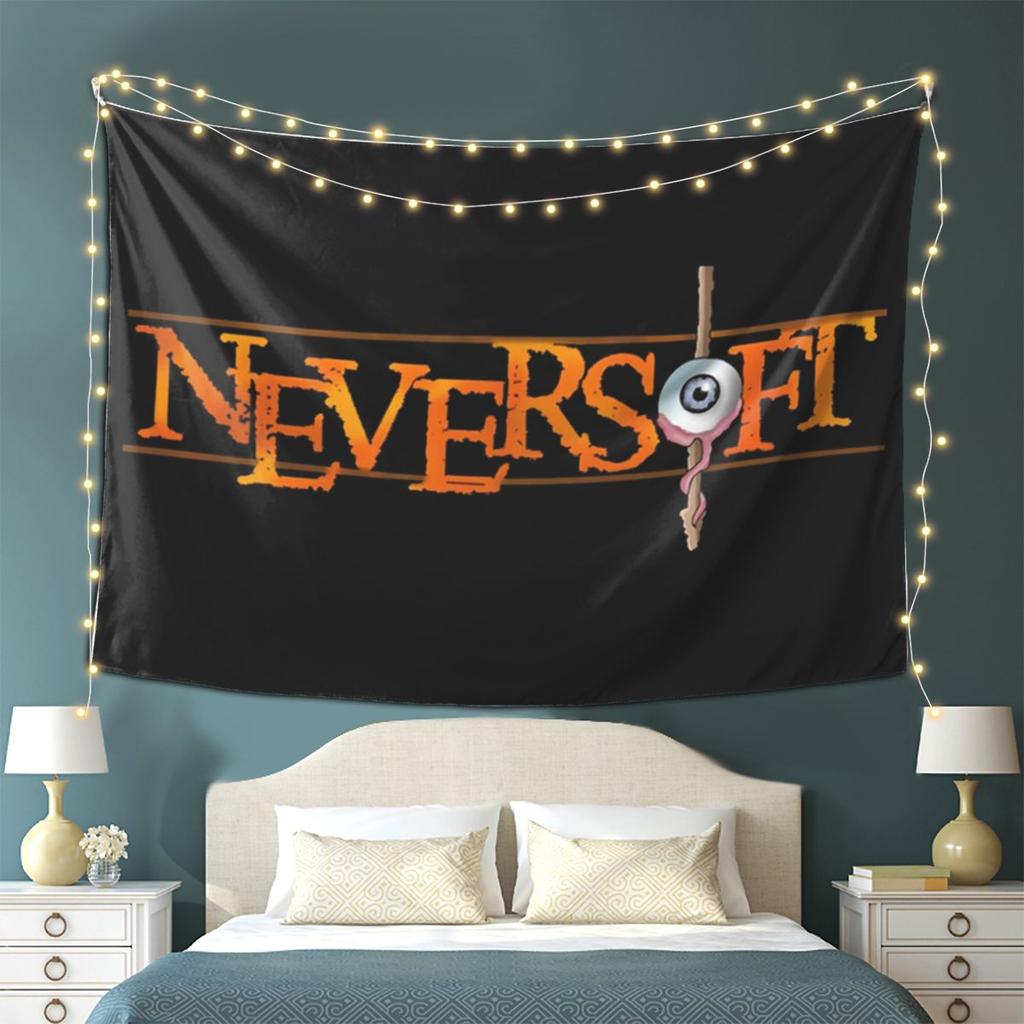 Neversoft Tapestry Wall Hanging Aesthetic Home Decoration Tapestries for Dorm Room