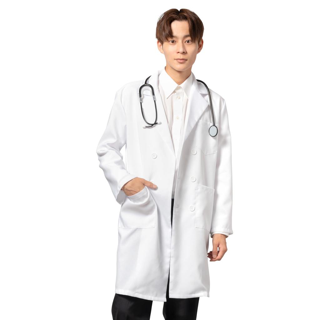 Clearstone MEN Cosplay Halloween Super Doctor Unisex White