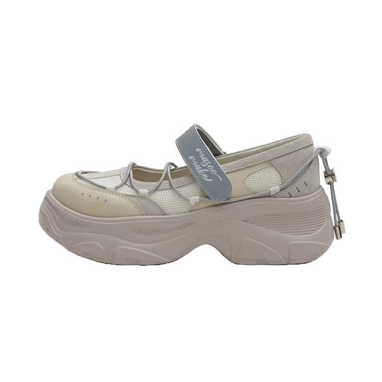 "Ziyan" Revinska~ Ballet Velcro German Training Shoes Women's Summer Platform Sandals Sports Mary Jane Shoes