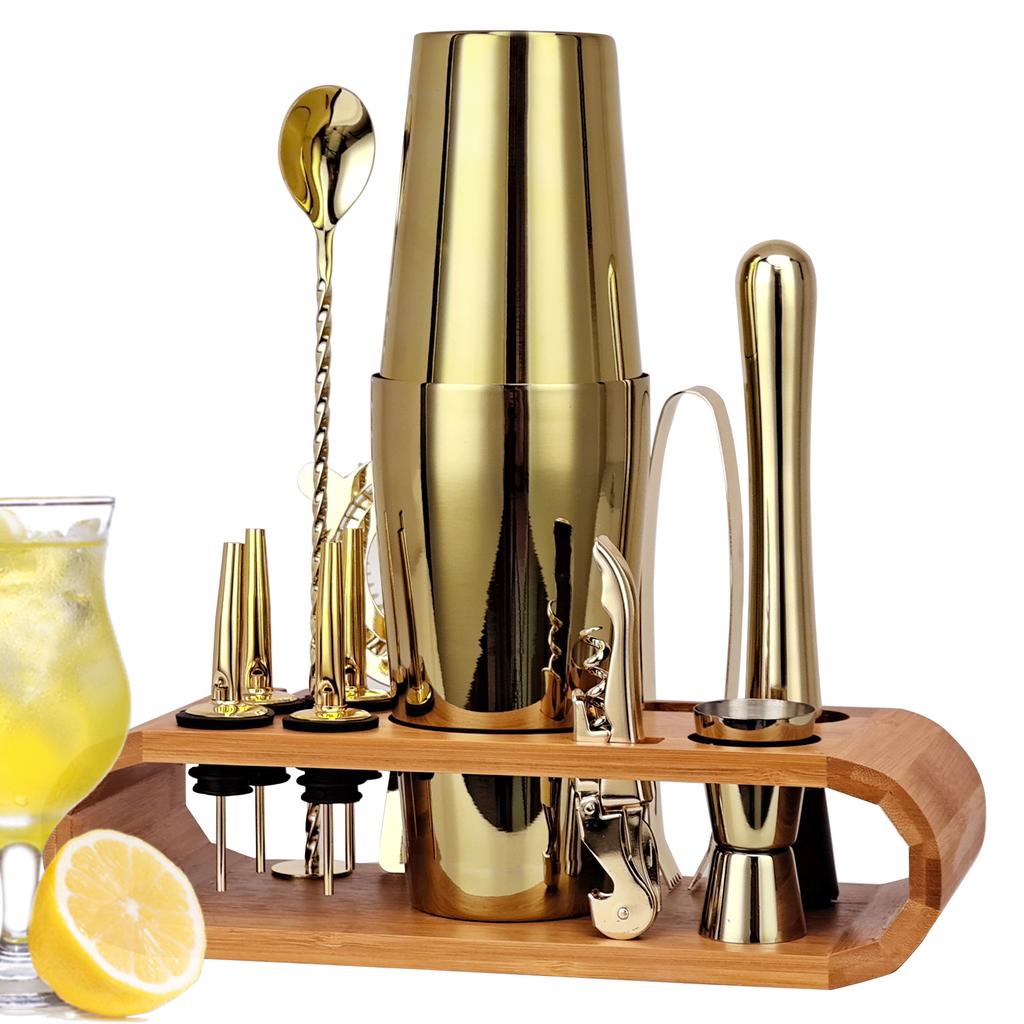 Bar Tools Stainless Steel Mixer Set Cocktail Mixer Mug 12-Piece Set Snow Jug Mixer Full Set