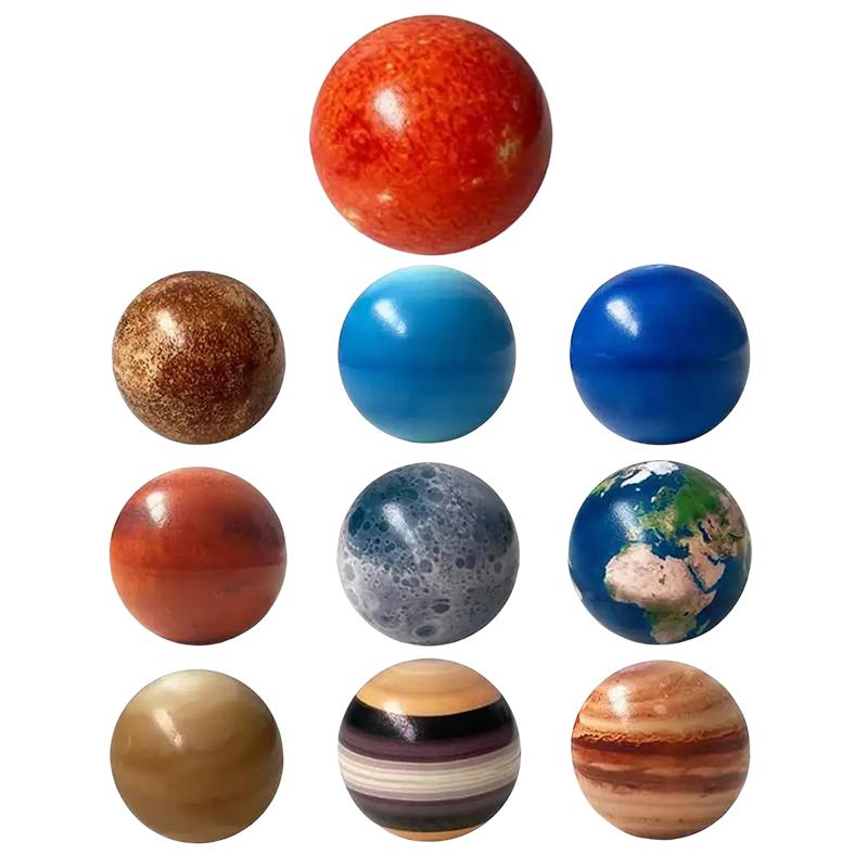 Toys Toys Solar System Planets Stress Ball For Space Decompression Education Universe Children's Early Education Gifts Kids