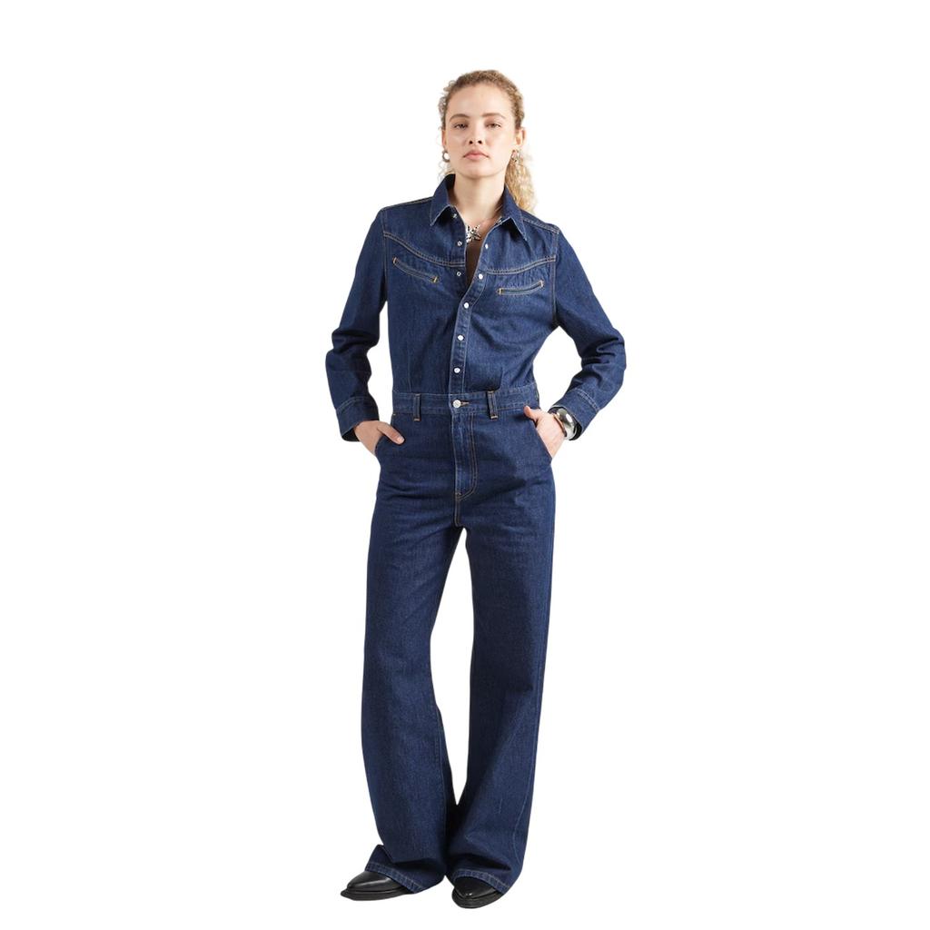 Levis Womens/Ladies Riona Denim Long-Sleeved Jumpsuit