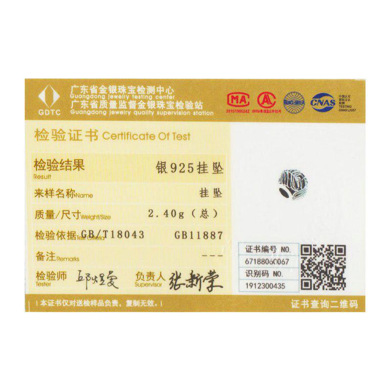 WOSTU 925 argint sterling pene margele zircon Charms se potrivesc cu pandantiv colier femei DIY bratara