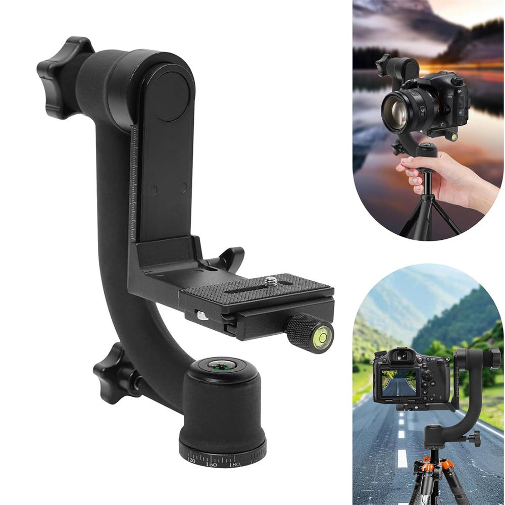 360° Rotatable Panoramic Gimbal Tripod Head 44lbs Load