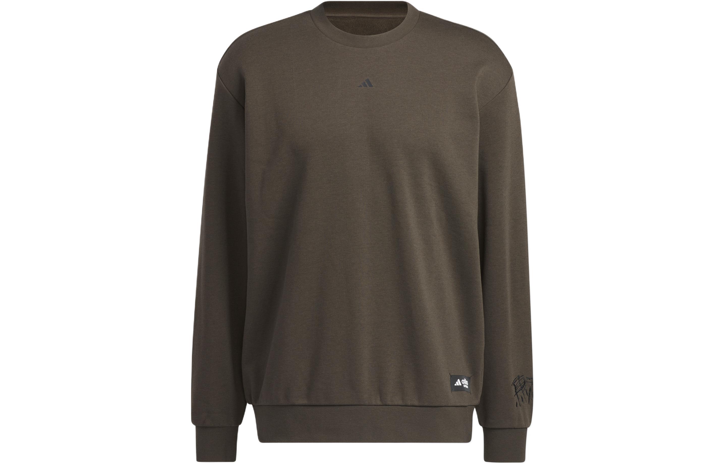 Adidas CNY Sweatshirts Men s Dark Olive Green Turtleneck Moderate Regular IL2396 M
