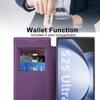 For Samsung Galaxy S22 S23 S24 S25 A16 A15...series.Yadun Small Fragrance Magnetic Leather Case-RFID-Blocking Card Slots & Wireless Charging Supported