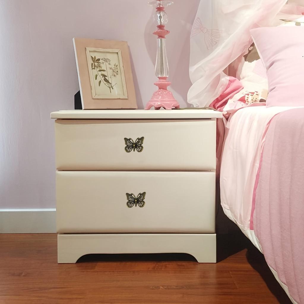 15 Pieces Antique Butterfly Drawer Pulls, Zinc Alloy Dresser Pulls, Wardrobe Jewellery Box Decorative Pulls, Cabinet Knobs