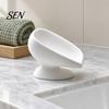 Eco Friendly Soap Holder 3D Printed Dish, Self Draining Bar for Bathroom Home Organization Gift Sink Countertop, Modern Raised Tray Kitchen and Shower