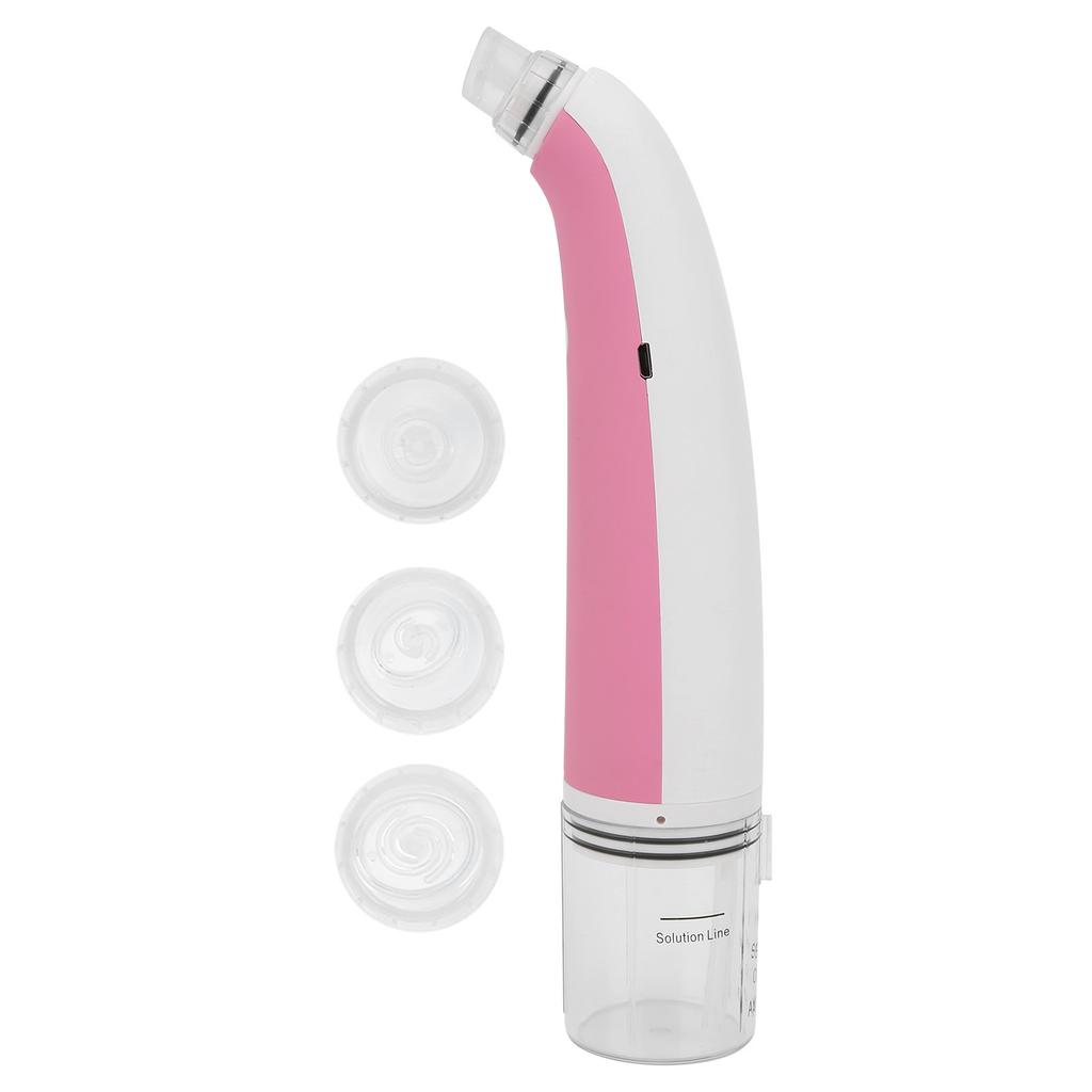 Small Bubble Blackhead Removal Suction Instrument Portable Electric Face Pore CleanerPink