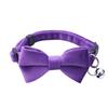 Pet Safety Bowknot Collar with Bell and Anti-Choke Buckle for Cats and Puppies