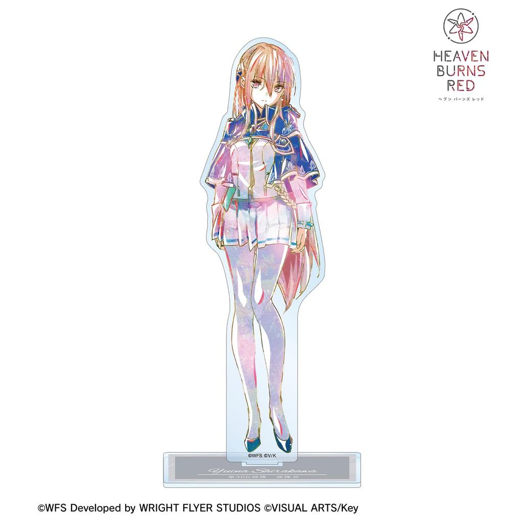 Heaven Burns Red Shirakawa Yuina Ani Art Suporte Grande de Acrílico