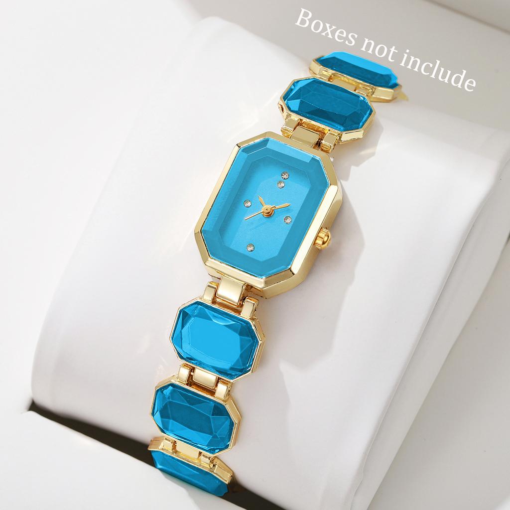 Mode Rechteck Zifferblatt Damenuhr Elegant Damen Quarz Armbanduhren Mädchen Uhr Reloj Hombre