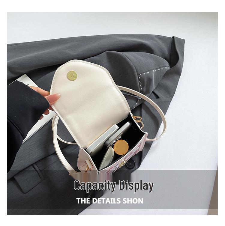2025 Trendy Fresh Sweet Mori Style Women's Crossbody Phone Bag with Ins Print