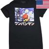 One Punch Man Erwachsenen Neu - Charakter-Gruppenbox mit Kanji Unisex T-Shirt