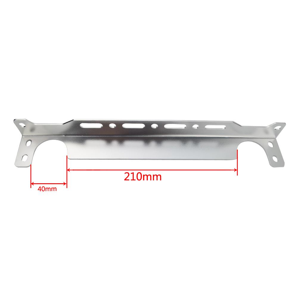 New Trust Type Universal Engine Oil Cooler Mounting Bracket Kit 2mm Thickness Aluminum