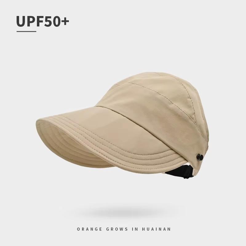Schnelltrocknender Hut, Sommer, leere Kappe, Damen-Upgrade, kann Maske aufhängen, Outdoor-Visier, dünner, schnelltrocknender Sonnenschutzhut