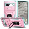 Ring Push-Pull Window Phone Case for Google Pixel 10 PRO, 9PRO XL, 8A, 8PRO, 7A, 9A - Drop-Proof, Cross-Border Design