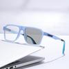 Sports Oversize Photochromic Myopia Glasses Trendy Square Color Changing Sunglasses for Men Women Fashion Near Sight Eyewear