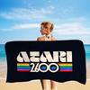 A-Atari Logo Microfiber Beach Towel Absorbent Quick dry Soft Yoga Swimming Resort Mountain Climbing Towel