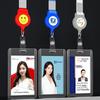 Acrylic Stretchable Badge Holder with Retractable Lanyard for Student or Employee ID Cards