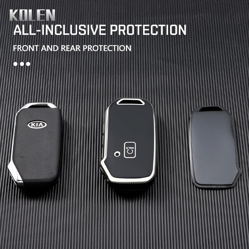 Tpu Car Remote Key Case Cover Shell Fob For Kia K3 Kx3 Kx7 K5 Sportage Carnival Mpv Telluride Sx Gt Line Keyless Car Accessories