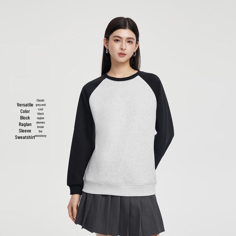 

FivePlus Women s Versatile Color-Block Sweatshirt M