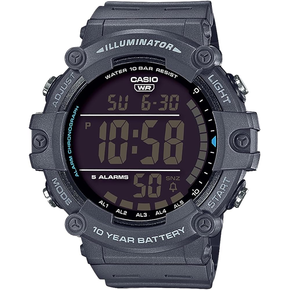 Casio Collection AE-1500WH-1AJF Men s Watch Gray Color Analog Digital Display