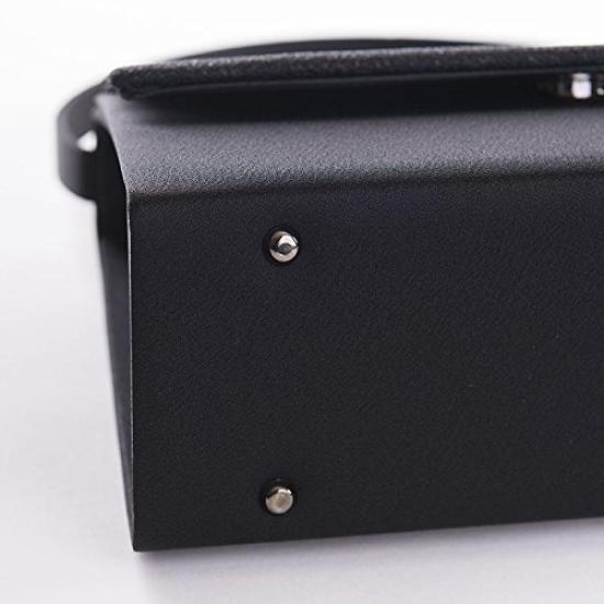 Aurora 3-teiliges Set aus schwarzen formellen Taschen und Tüchern, Hergestellt in Japan, Perfekt für Hochzeiten, Beerdigungen, Aufnahmefeiern, Abschlussfeiern und Beileidsbekundungen