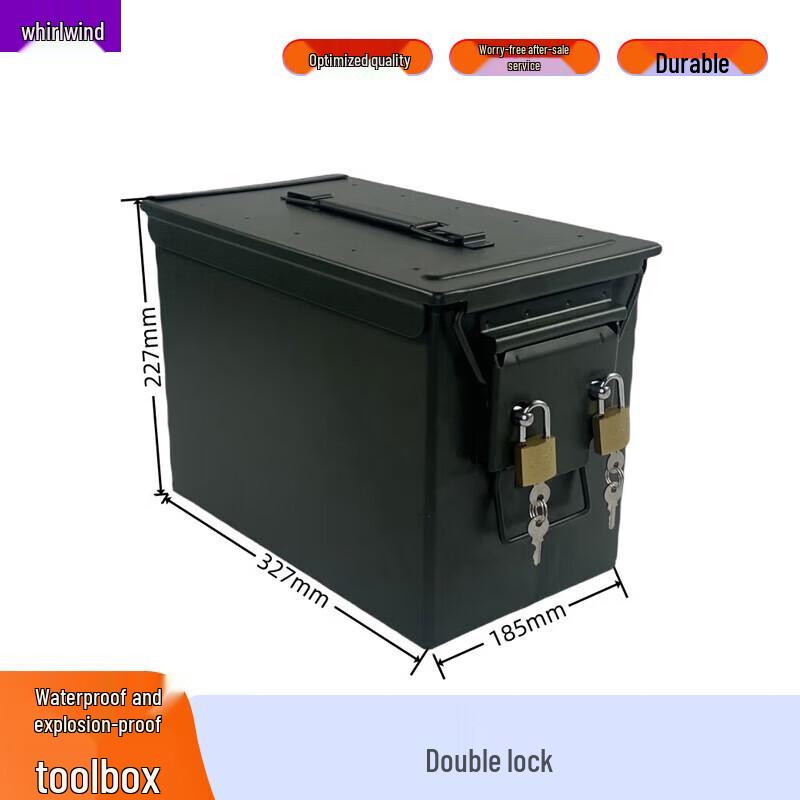 Portable Waterproof Tactical Ammo Box