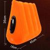 Toughage Inflatable Sex Triangle Orange Pillow Furniture Sex Aid Position Cushion BDSM Adult Game Erotic Sex Toys for Couple