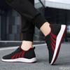 New sports Men's shoes Breathable trendy Sneakers Casual lace up light footwear non slip running shoes Zapatos Homme