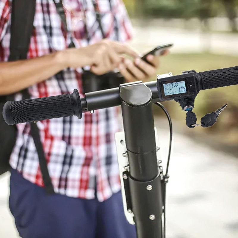 6/8 VODIČOVÝ Cyklistický S Displejem Ebike Plyn Páčka Regulace Rychlosti Řídítka Kola E-Bike Elektrické Vozidlo Displej Díly Thrusteru