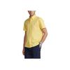 Polo Ralph Lauren Solid Color Logo Embroidered Polo Collar Button-Down Short Sleeve Shirt Men Shirts Yellow 710822774-010