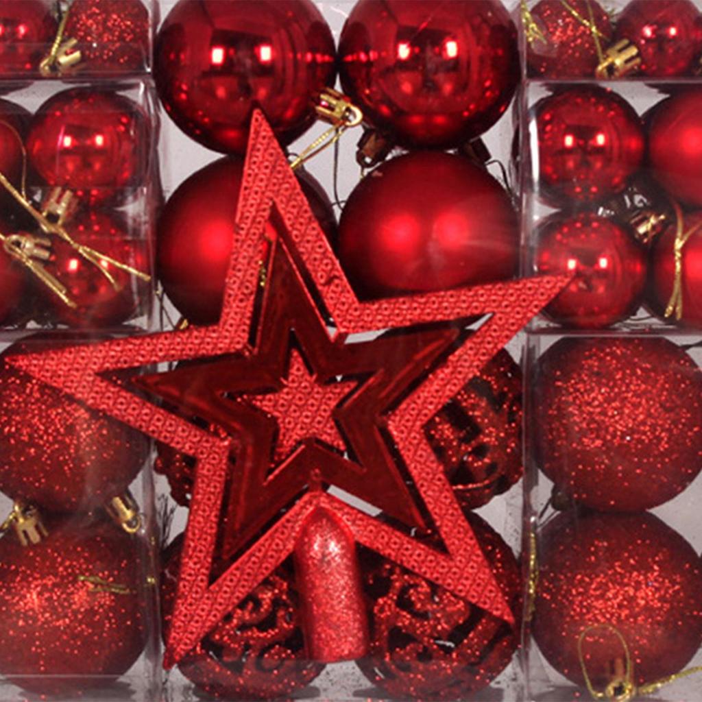 101 Stück Weihnachtsbaumkugeln DIY Bastel-Deko Anhänger Leichter Baumspitzen-Stern für Zuhause Verlobung Thanksgiving Café Feiertage