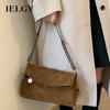 Ladies Underarm Bag Autumn Winter Frosted Tote Bag Fashion Chain Shoulder Messenger Bag