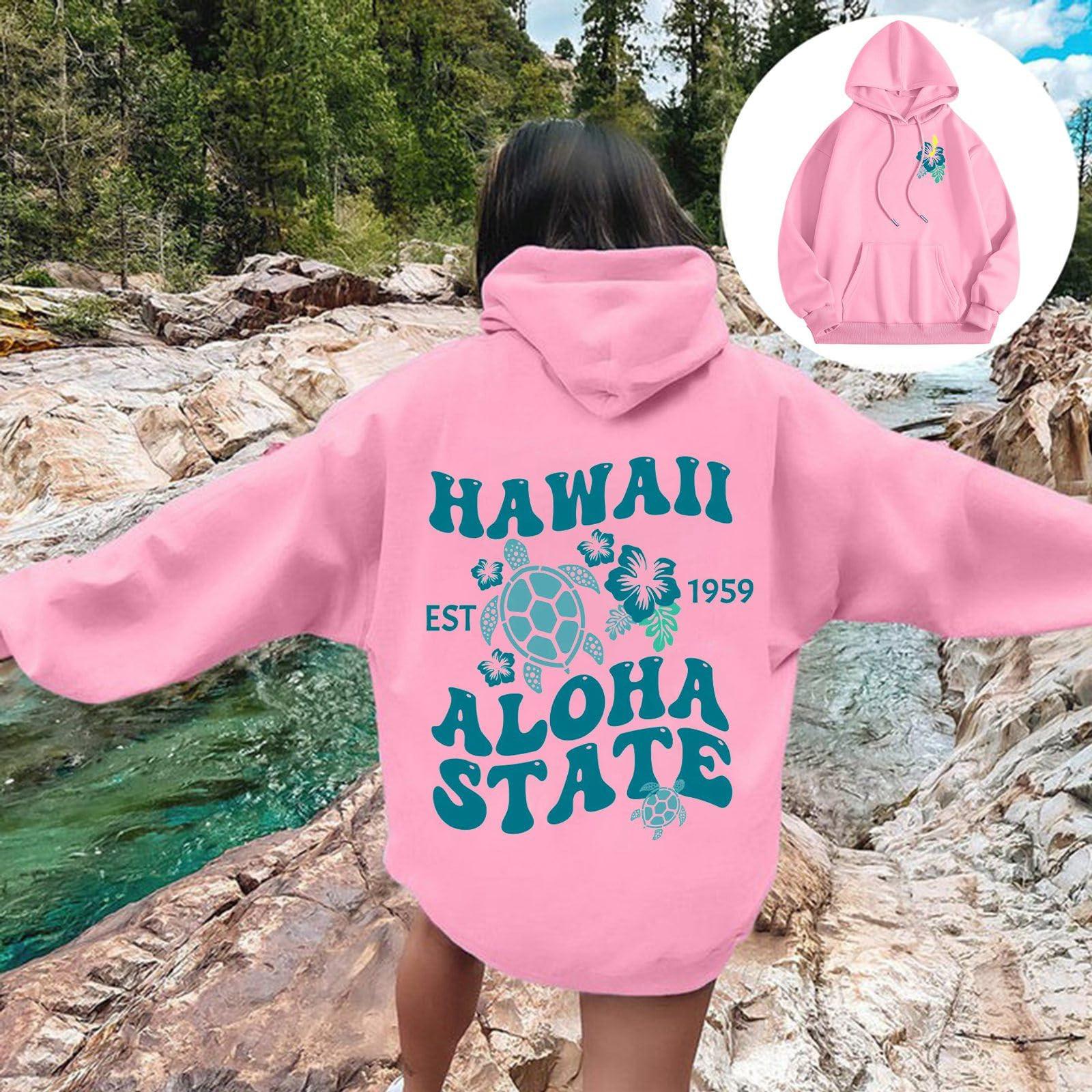 

Світшоти для дівчаток-підлітків, з довгим рукавом і літерним принтом, повсякденні толстовки з графічним малюнком, пуловер із зав’язками, милий великий худі S рожевий