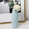 Diamond Design Flower Vase Imitation Ceramic Flower Arrangement New Flower Pot  Living Room