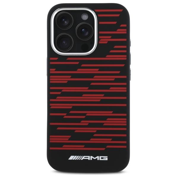 Amg Amhmp16L24Ssrrk Iphone 16 Pro 6.3   Czarny/Black Hardcase Silicone Graphics Magsafe
