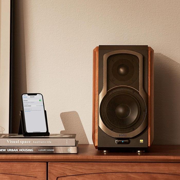 Edifier S1000W 2.0 Active Bookshelf Speakers (Pair) - Alexa, WiFi, Hi-Fi