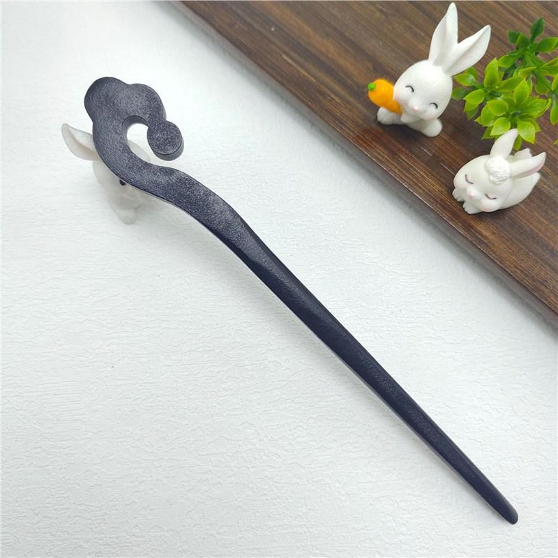 

Элегантная шпилька из черного дерева: Современная простота в сочетании с древним китайским стилем 2