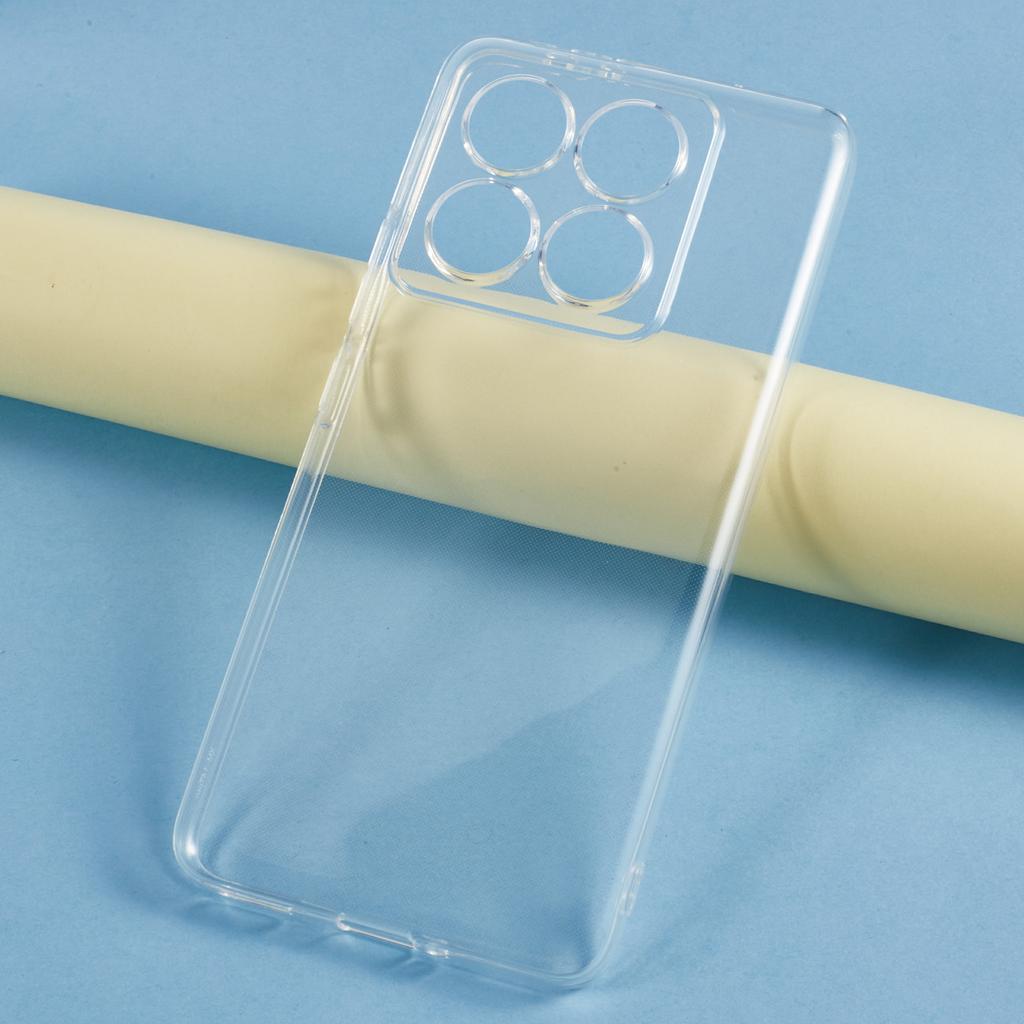 UNITHIN For Xiaomi 14T Pro Case Ultra Thin 0.7mm Clear TPU Anti Drop Phone Cover Precise Cutouts