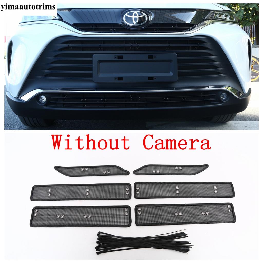 

For Toyota Venza / Harrier - 2024 Front Grille ect ert Net Mesh Screening Dust Protection Accessories Exterior Kit Without Camera