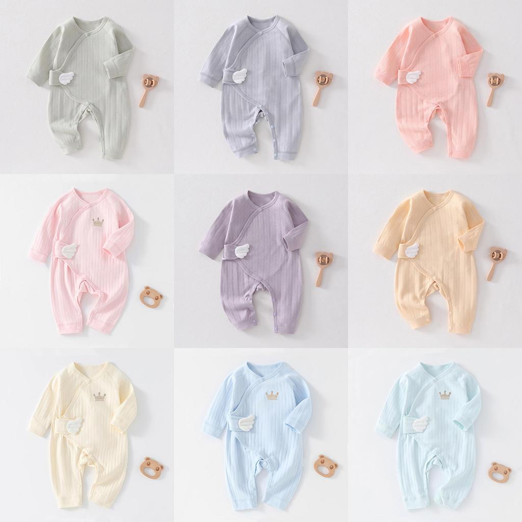 Neugeborenen Baumwoll Schmetterling Strampler Ohne Knochen Design Für Baby Mädchen Und Jungen Frühling Herbst