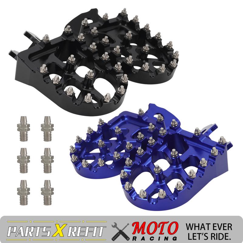 

CNC Aluminum Foot Pegs for TTR110/E 2011-2022 Off-road Bikes чёрный